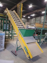 Triage et stockage des pommes de terre Auger Elevateur Auger 