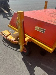 Broyeur de fanes Samon Effeuilleuse Samon ouverte