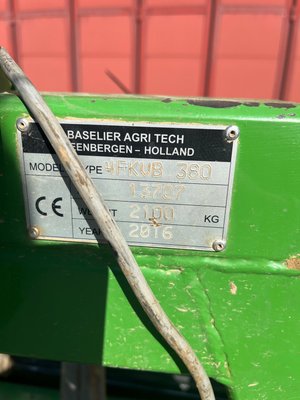 Fraise butteuse Baselier Fraise Baselier 4FKVB380