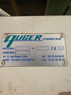 Triage et stockage des pommes de terre Auger RC 50T 1800