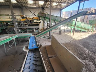 Déterreur - pommes de terre Dewaele-Briche Combi double rouleaux