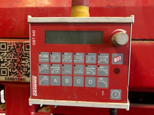 Triage et stockage des pommes de terre Grimme Remplisseur de caisse GBF